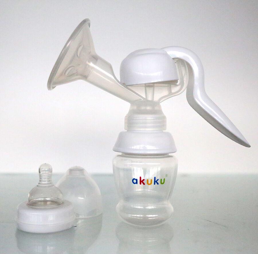 Breast Pump Comfort Manual Natural Bpa Free With Bottle Teat Akuku - MyHappy Baby