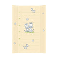 Baby Changing Mat Padded Hard Base 70X50cm Fit To Cot 120X60cm #24 Zebra Yellow