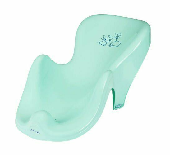 Baby Bath Support Seat Toddler Kids Anatomic Bath Chair Safe Non-Slip Tega Baby Bunny Green
