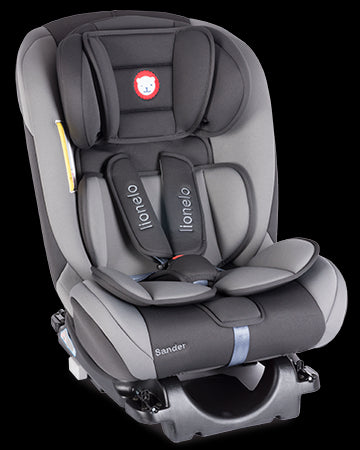 Child Car Seat Baby Toddler Support Kids Isofix Booster 0-36Kg Sander Lionelo Grey