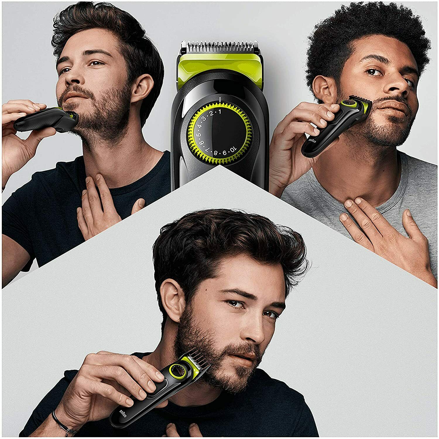 Braun BT3221 Hair Clipper and Beard Trimmer for Men Lifetime Sharp Blades