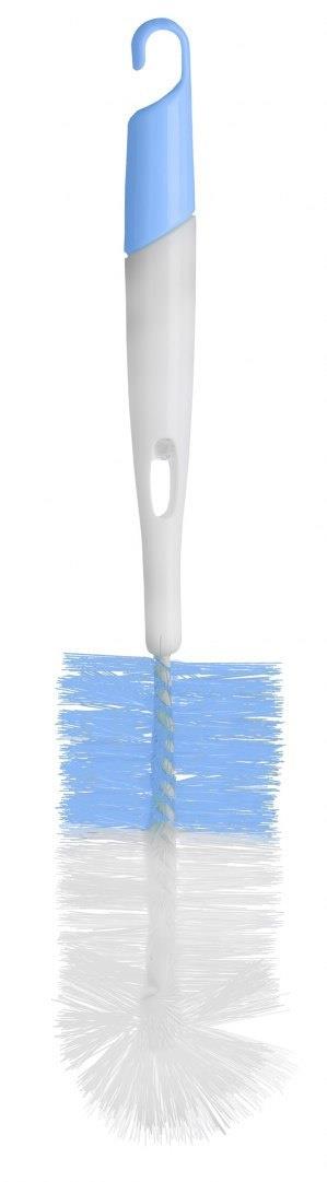 Bottle Brush 2 In 1 Babyono Baby Feeding Bottle Teat Spout Nozzle Cleaner Blue
