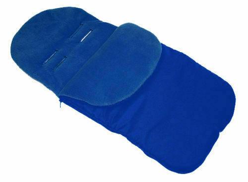 Universal Footmuff Plain/ Dark Blue