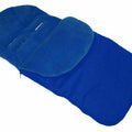 Universal Footmuff Plain/ Dark Blue