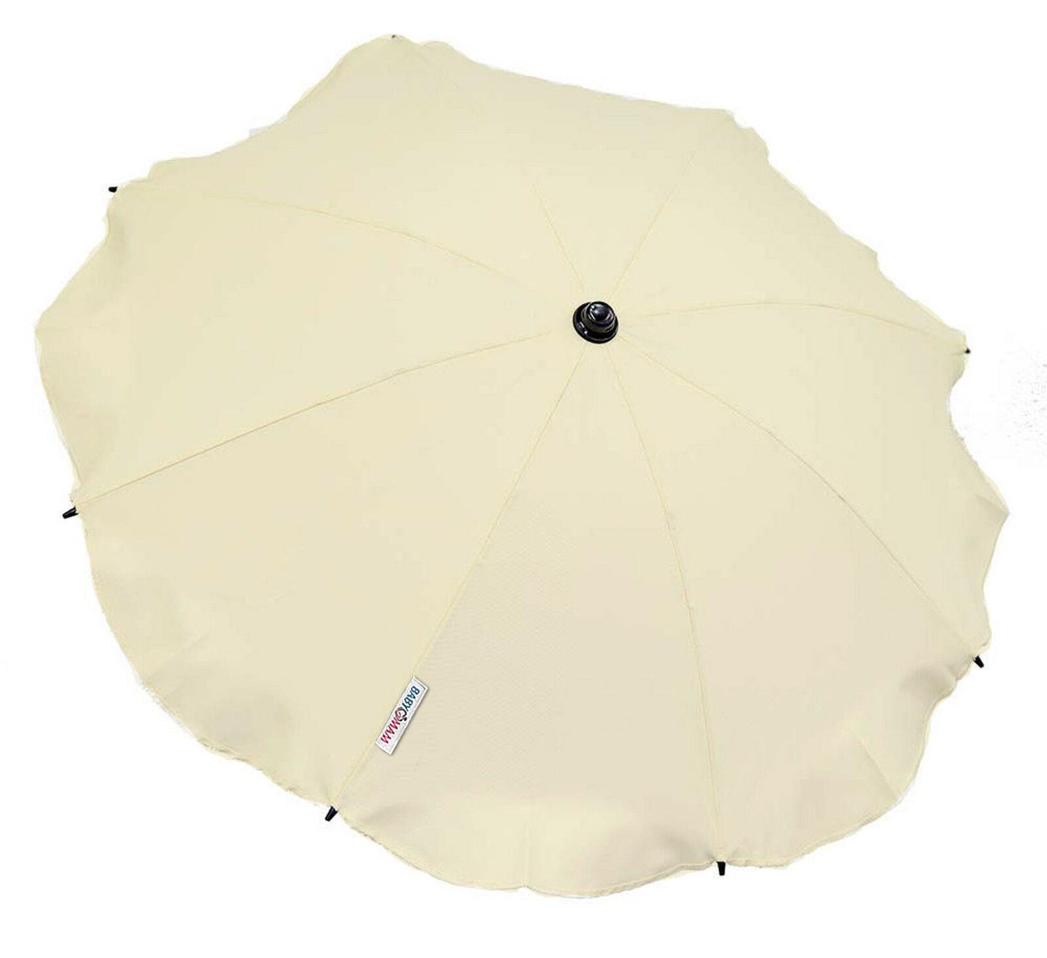 Baby Parasol Universal Sun Umbrella Pram Stroller Canopy Protect From Sun Rain Ecru
