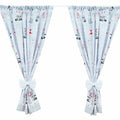 Nursery Curtains for Babies & Toddler's Bedroom Sweet animals grey