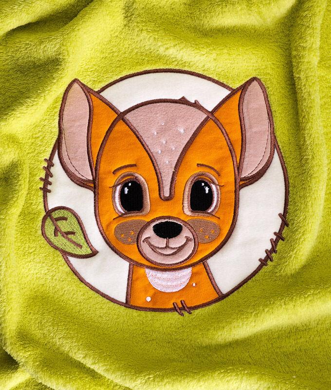 Baby Soft Cosy Blanket Microfibre Baby Infant Nursery Gift 75X100 Sensillo Green