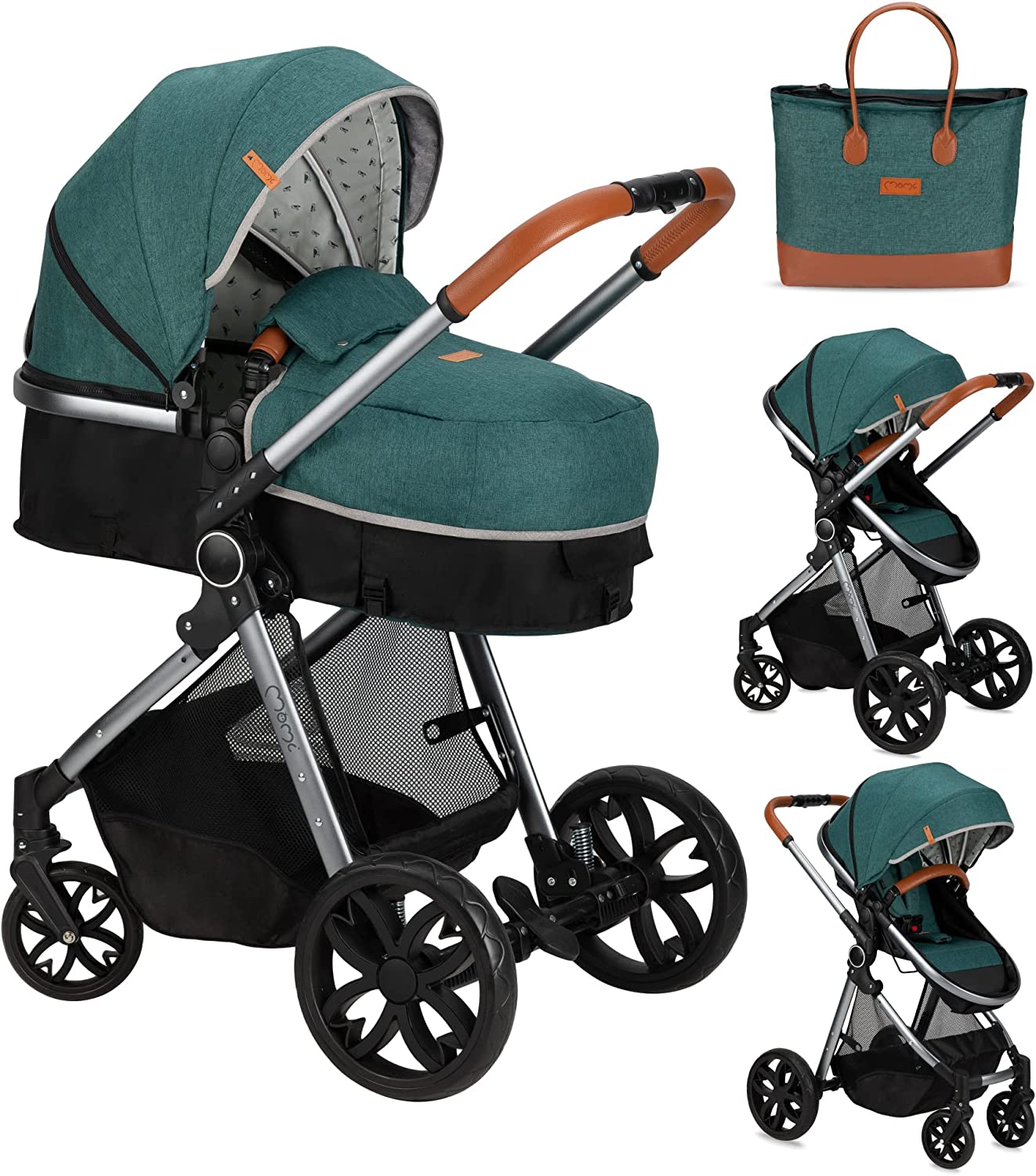 MoMi Limuru 2-in-1 Green
