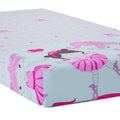 Baby Fitted Junior Bed Sheet Printed 100% Cotton Mattress 160X70cm Ballerina Pink