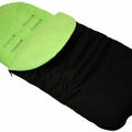 Universal Large Footmuff Black/ Green