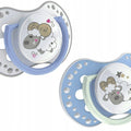 Lovi 2X Silicone Dynamic Soother Dummy Pacifier 3-6 M Day&Night Sheep Blue