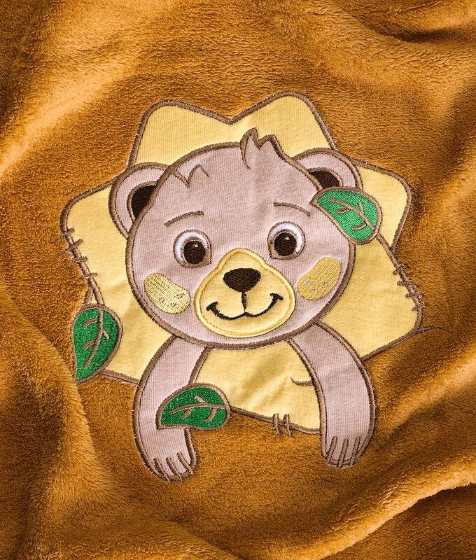 Baby Soft Cosy Blanket Microfibre Baby Infant Nursery Gift 75X100 Sensillo Brown