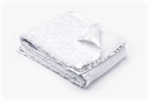 Baby Soft Cosy Blanket Microfibre Infant Nursery 75X100 Sensillo Deluxe White