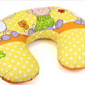 Baby Feeding Pillow + Removable Cover Cotton Newborn Maternity Sheep Yellow