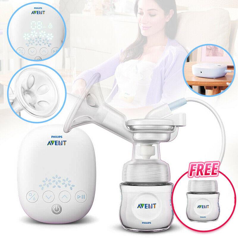 Electric Milk Breast Pump Avent Scf301 Baby Easy Comfort Single Free Bottle 4Oz