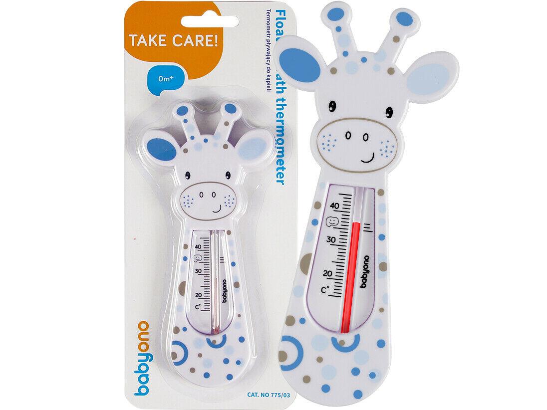 Floating Baby Bath Thermometer Safety Babyono Nursery Giraffe White