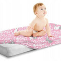 Baby Fitted Junior Bed Sheet Printed 100% Cotton Mattress 160X70cm Bunny Pink