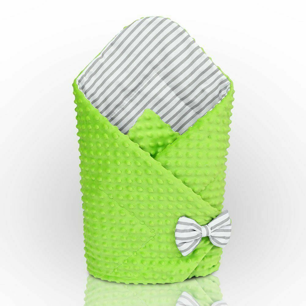 Baby Swaddle Wrap Newborn Dimple Cotton Infant Bedding Pink/ Zig Zag