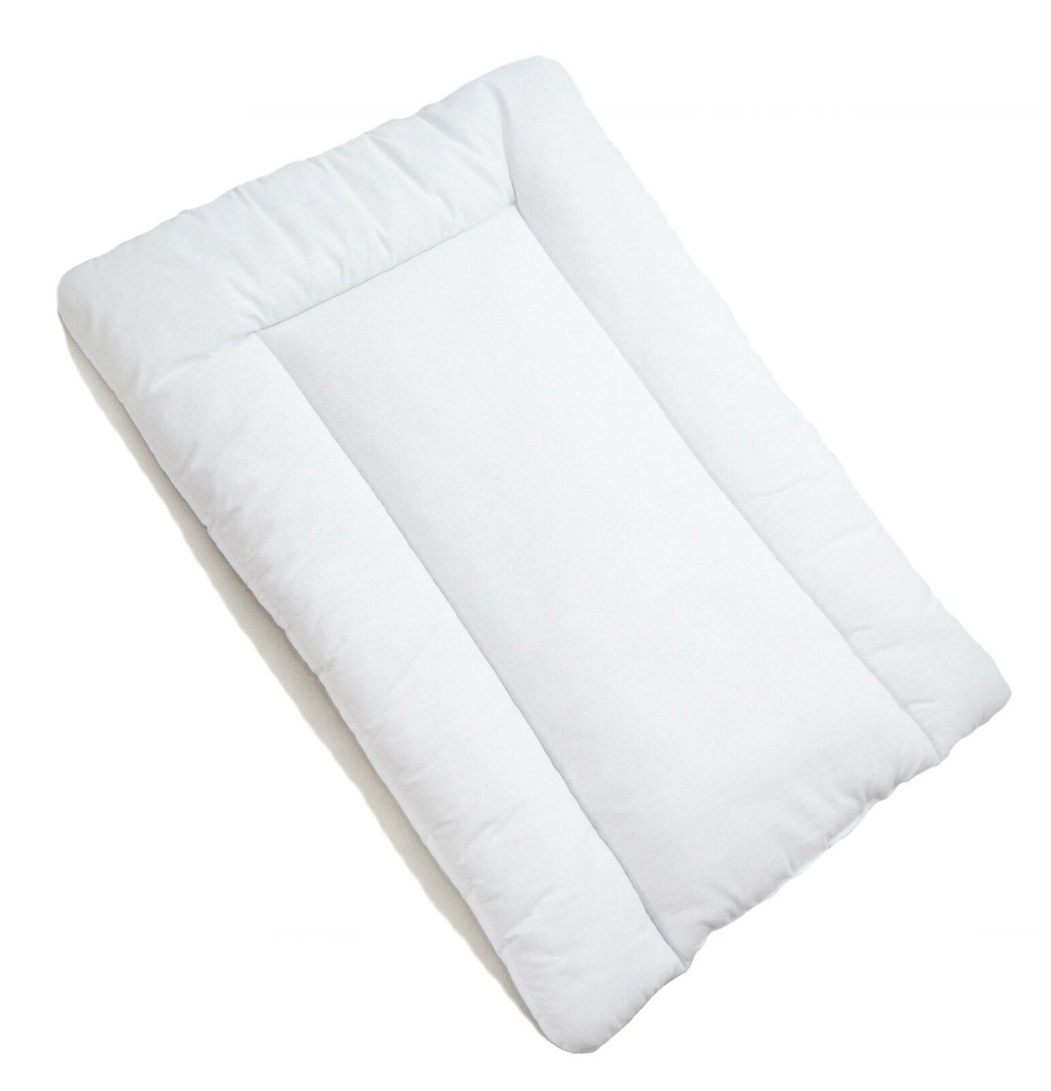 Baby 100% cotton changing mat child toddler White