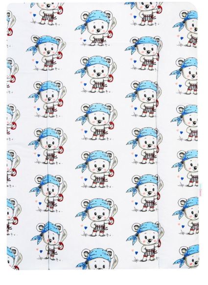 Baby 100% cotton changing mat child toddler Teddy Pirate