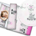 Bedding Set 4Pc Fit Kids Junior Bed 150X120 Sweet Animals Pink