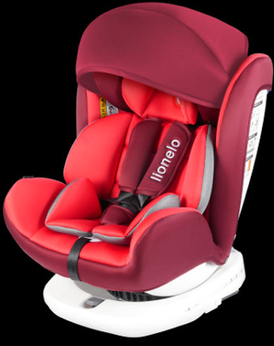 Car Seta Child Baby Isofix 360° Booster Toddler Kids 0-36Kg Bastiaan Lionelo Red