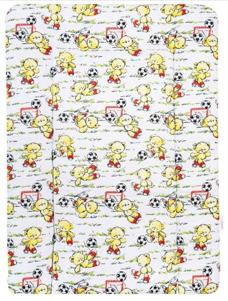 Baby 100% cotton changing mat child toddler Football Teddy Bear