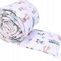 Padded Baby Bumper To Fit cot 120x60 All around 100% Cotton 360cm Bumper Dreamy Flight