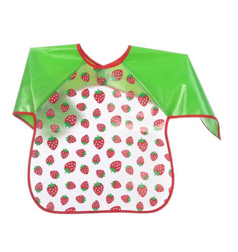Baby Feeding Bib Babyono Infant Toddler Wipe Clean Waterproof Wash Free Green