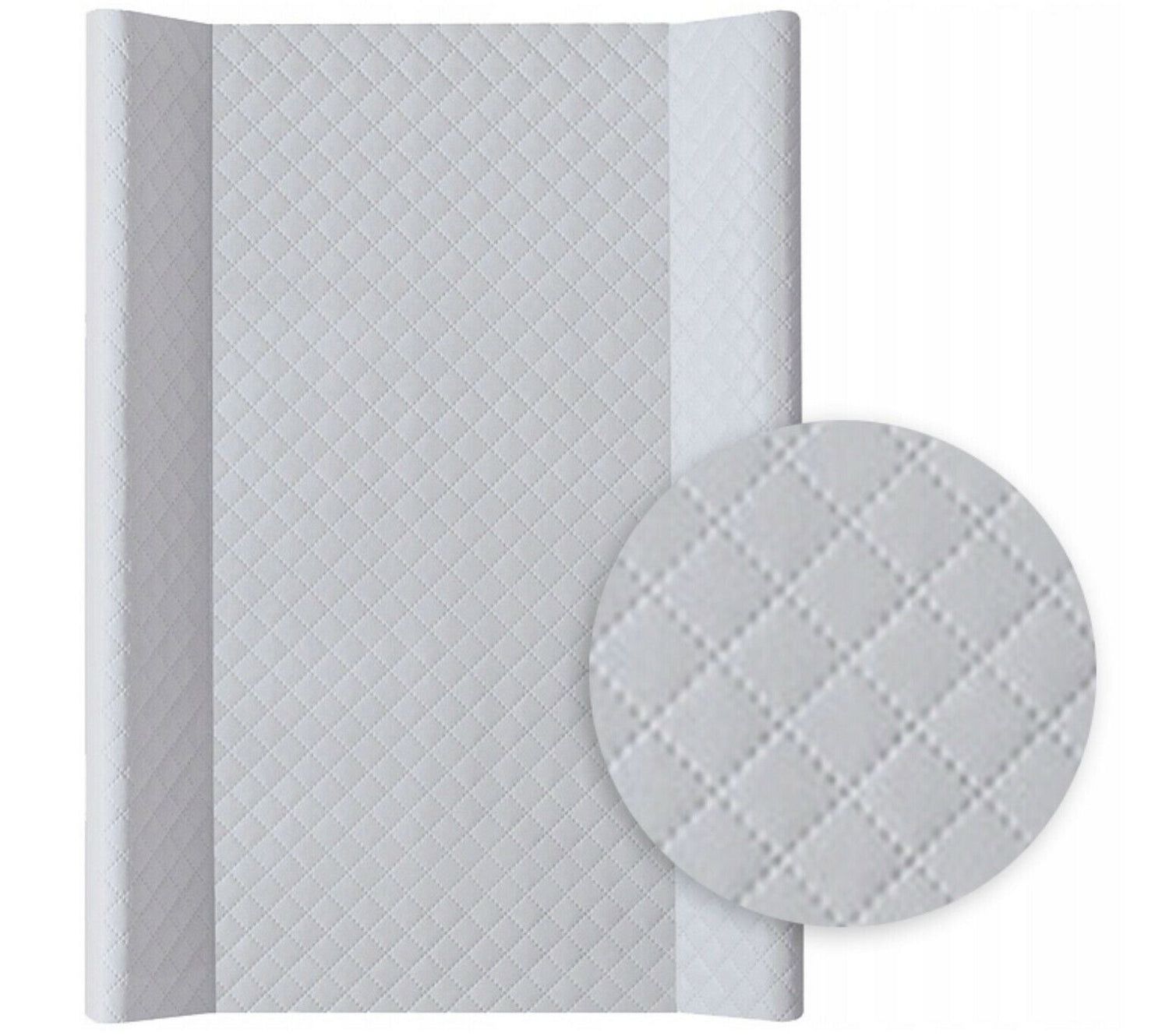Baby changing mat padded hard base 70x50cm fit to Cot 120x60cm CARO Steel