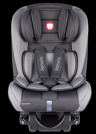 Child Car Seat Baby Toddler Support Kids Isofix Booster 0-36Kg Sander Lionelo Grey