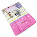 Baby 100% cotton changing mat child toddler Safari pink