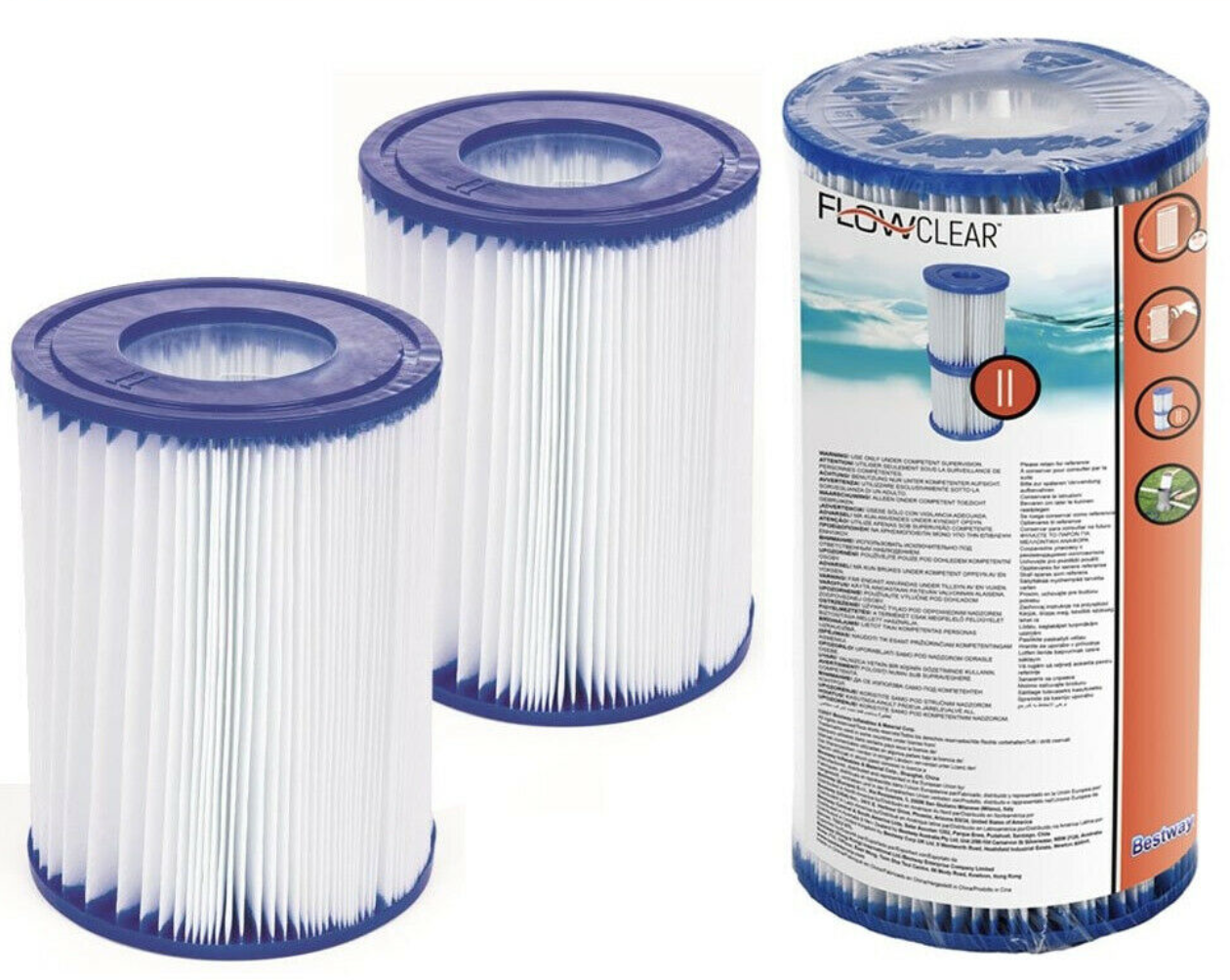 Bestway Garden Swimming Pools Accessories Filter Type Ii