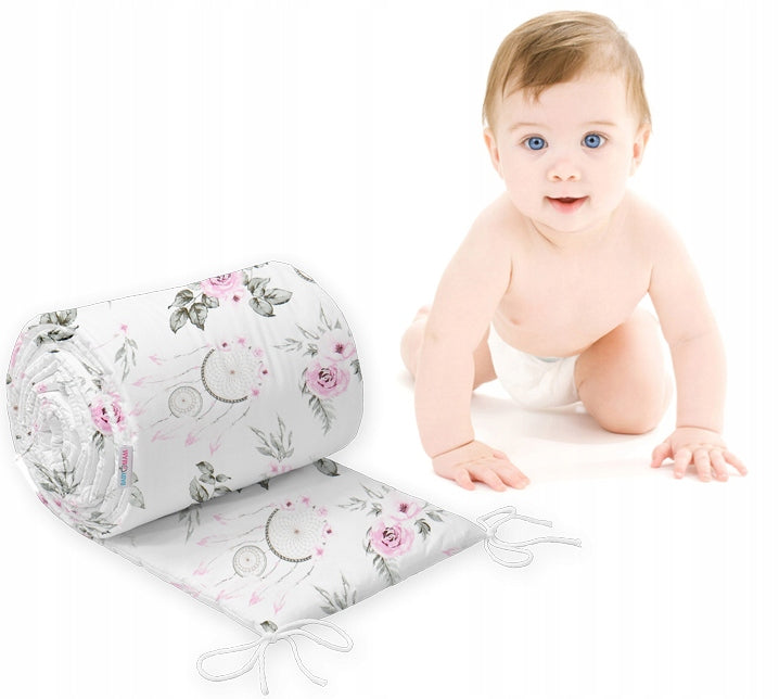 Baby bedding set Cotton Nursery 14pc to Fit Cot 120x60cm Dream Catcher