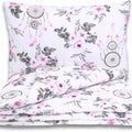 5Pc Bedding Set Nursery Pillow Duvet Bumper Fit Cot 120x60cm Dream Catcher