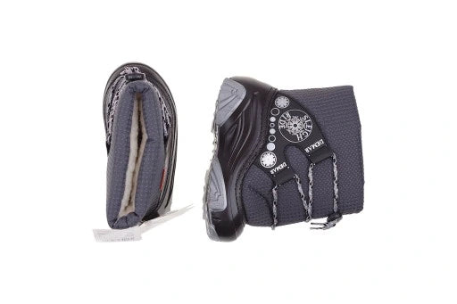 DEMAR Baby Kids Snow Winter Boots Woollen Fur - Grey