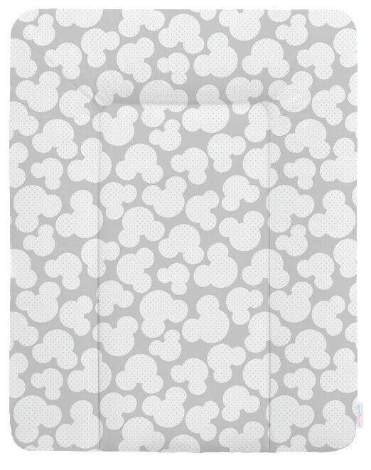 Baby 100% cotton changing mat child toddler Mouse grey