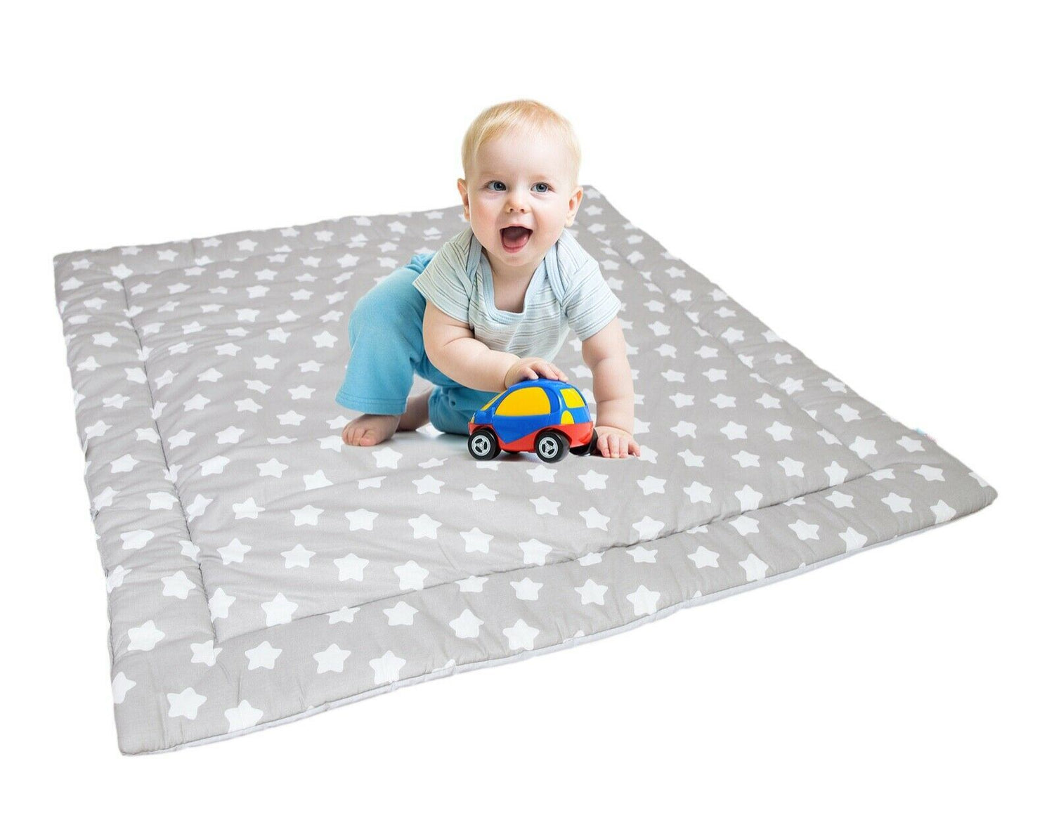 Teepee floor Double sided Cotton Padded Baby Kids Play Mat Gingerbread hut