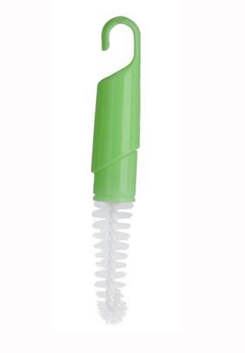 Bottle Brush 2 In 1 Babyono Baby Feeding Bottle Teat Spout Nozzle Cleaner Green