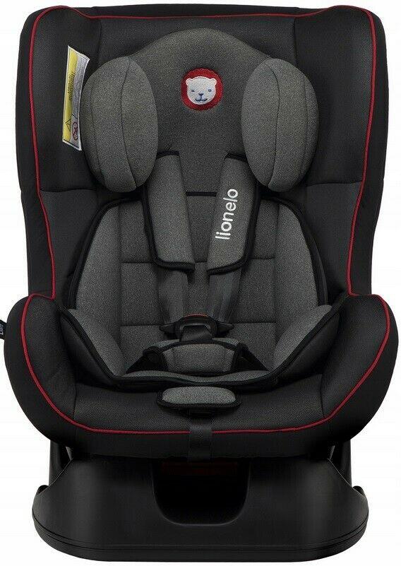 Child Baby Car Seat Safety Booster Toddler Support Kids 0-18Kg Liam Plus Lionelo Sporty Black