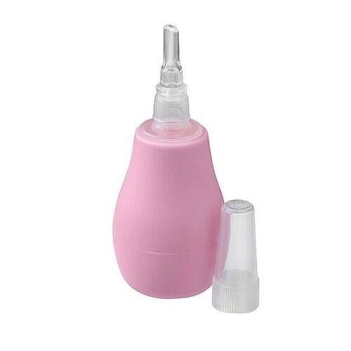 Baby Infant Nose Cleaner Nasal Aspirator Clearer Bulb Hygienic Easy Pink
