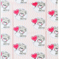 Baby 100% cotton changing mat child toddler Puppy Chevron Pink