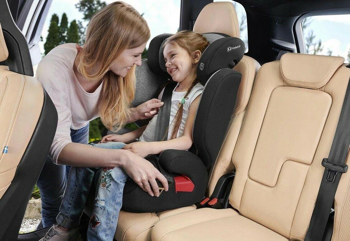 Car Seat Kinderkraft Xpand Kids Child 2 3 Group 15-36Kg Isofix Grey