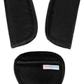 Baby Crotch Straps Pad Car Seat Belt Cover Harness Black