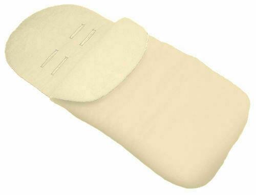 Universal Footmuff Plain/ Cream