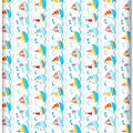 Baby Fitted Cot Bed Sheet Printed 100% Cotton Mattress 140X70cm Boats