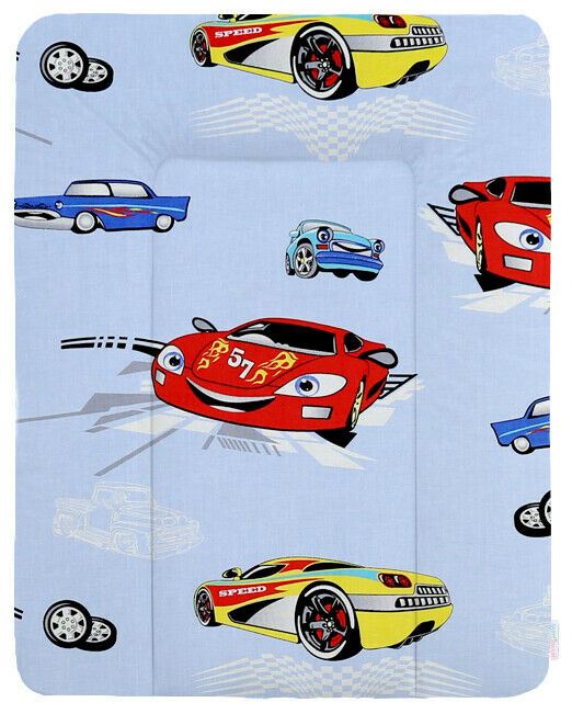 Baby 100% cotton changing mat child toddler Cars