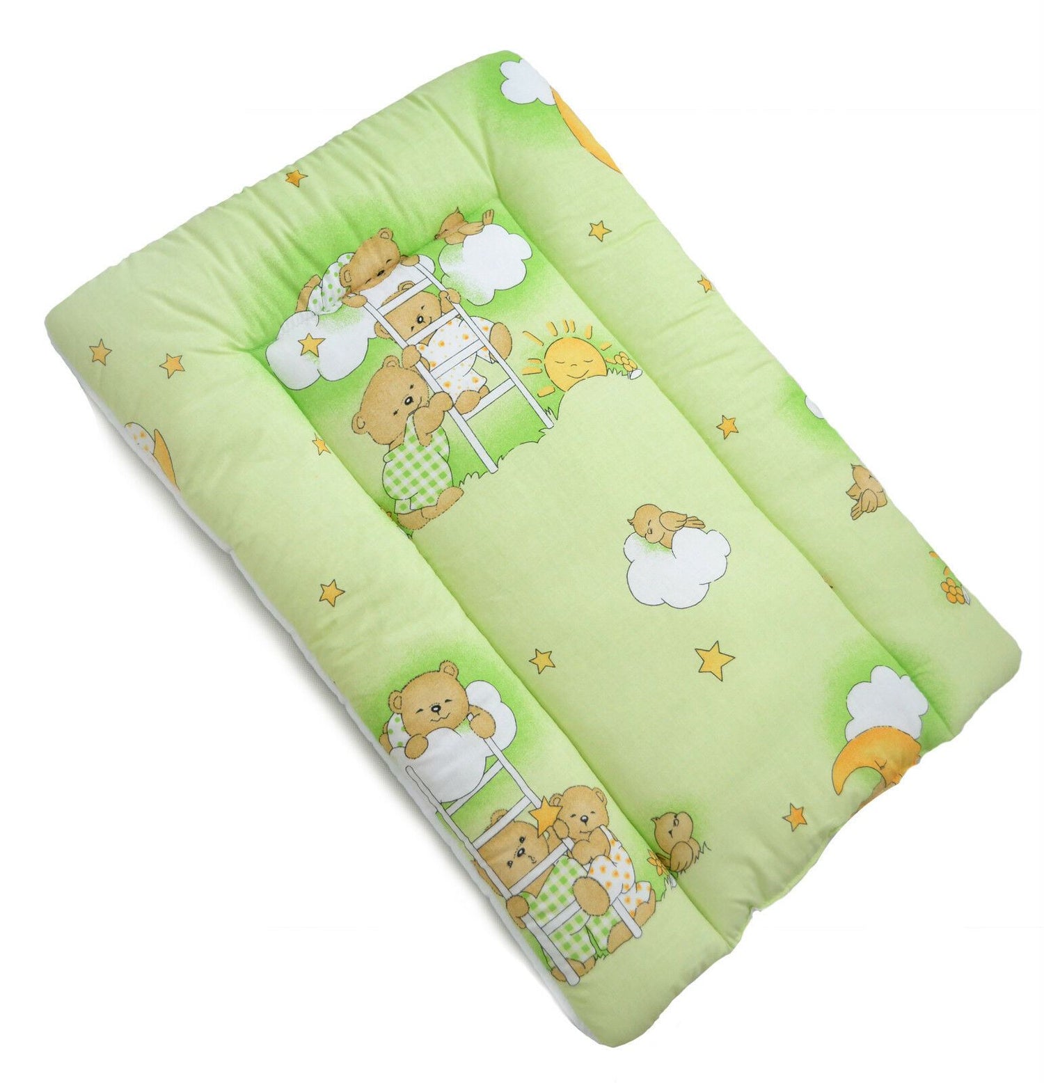 Baby 100% cotton changing mat child toddler Ladder green