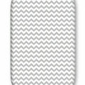 Cotton Fitted Baby Sheet Fit Moses Basket Pram 80X38cm Zig Zag