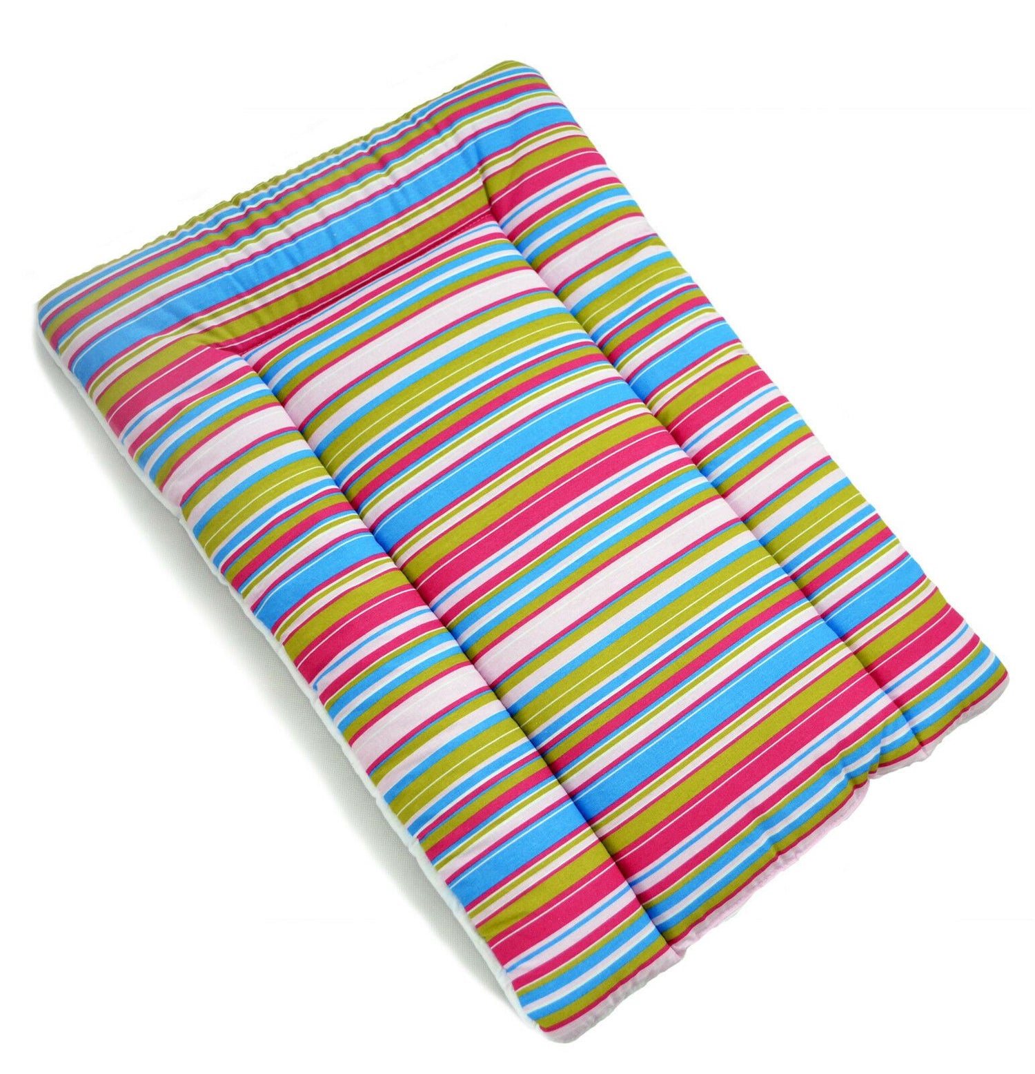 Baby 100% cotton changing mat child toddler Stripes magenta